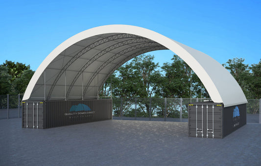 70ftx40ft Double truss Container Shelter